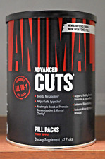Universal Nutrition Animal Cuts 42 Packs Fat Burning Stack Get Ripped Burn Fat