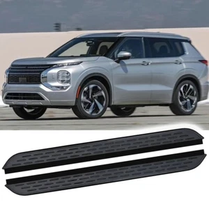 Fits for Mitsubishi Outlander 2022-2025 Fixed Side Step Nerf Bar Running Board - Picture 1 of 8