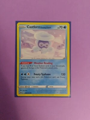 Castform Snowy Form 034/198 Swsh06: Sword & Shield - Chilling Reign Regular - Image 1 of 2