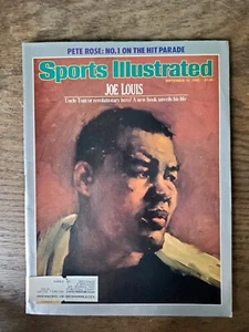 Sports Illustrated Joe Louis Boxing Pete Rose September 16 1985 - Picture 1 of 4
