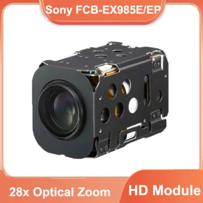 Original SONY FCB-EX985E FCB-EX985EP 28x Optical Zoom Color Block Camera Module - Image 1 of 4