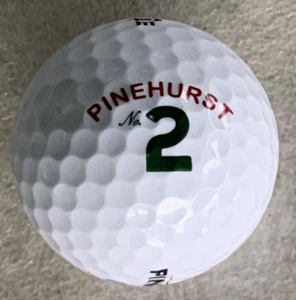 PINEHURST GOLF RESORT  COURSE # 2  COLLECTIBLE  LOGO  GOLF BALL      C4 - Picture 1 of 2