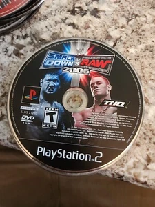 WWE SmackDown vs. Raw 2006 (PlayStation 2 PS2) Disc Only Tested  - Picture 1 of 1