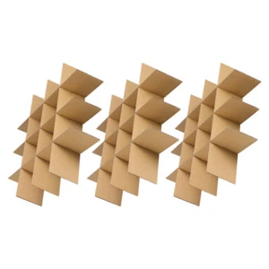 18 Pcs Shipping Carton Dividers Cardboard for Boxes Moving Glasses Wine - Picture 1 of 12