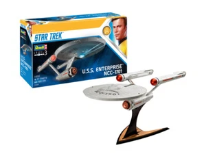KIT MODELLINO SPAZIALE STAR TREK REVELL U.S.S. ENTERPRISE NCC-1701 TOS 1:600 - Foto 1 di 5