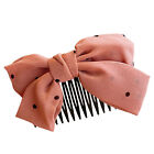 Hair Clip High Durability Clip Hair Bow-knot Hair Comb Clip Makeup Tools Acrylic