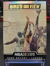 2015-16 NBA Hoops KOBE BRYANT BIRD'S EYE VIEW INSERT Los Angeles Lakers 