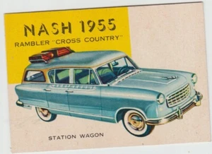 1954 Topps World on Wheels 178 nash 1955 red back - Picture 1 of 2