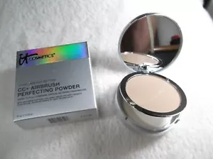 IT COSMETICS ~ CC + AIRBRUSH PERFECTING POWDER ~ MEDIUM ~ 0.33 OZ - Picture 1 of 6