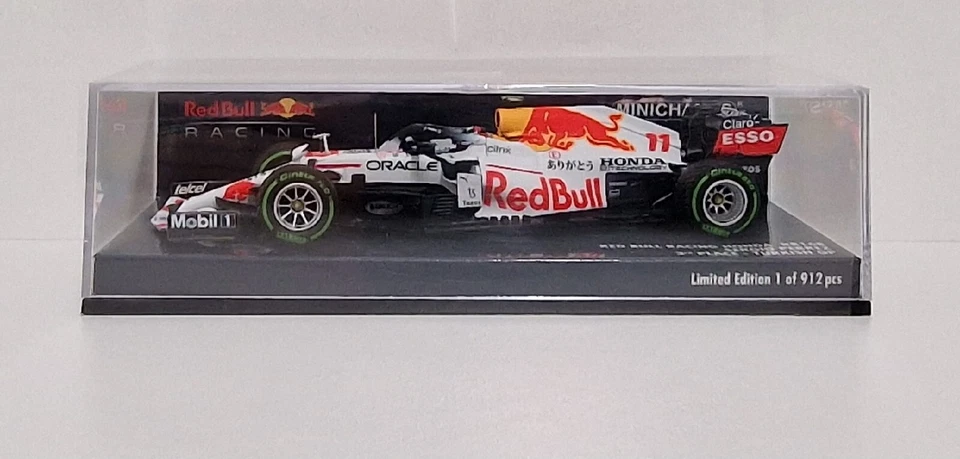 MODELLINO AUTO 1:43 F 1 MINICHAMPS RED BULL HONDA RB16B S. PEREZ GP TURCHIA 2021 - Immagine 1 di 4