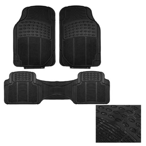 3pcs Non-Slippery Auto Rubber Floor Mat Compatibility For Volkswagen Amarok Ute - Picture 1 of 13