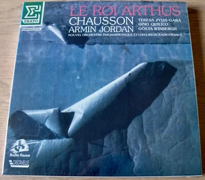 ERATO NUM 75271 CHAUSSON LE ROI ARTHUS 3-LP JORDAN (1987) MINT SEALED DIG FRANCE - Picture 1 of 4