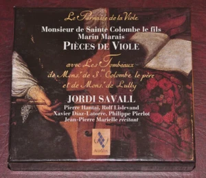 Jordi Savall - Le Parnasse de la Viole, Marin Marais/M. Sainte Colombe AliaVox - Picture 1 of 6
