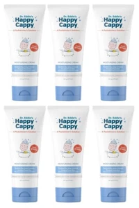 Lot Of 6 - Dr. Eddie's Happy Cappy Moisturizing Cream - 6 fl oz / 177 mL - NEW - Picture 1 of 7