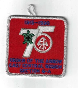 1915-1990 OA Conclave Section 6-A East Central Region SMY Border - Picture 1 of 1