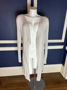 NEU OHNE ETIKETT M RENA DAMEN HAFERFLOCKEN VORNE OFFEN CARDIGAN PULLOVER GRÖSSE SMALL - Bild 1 von 10