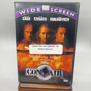 Con Air DVD Movie 1997 Widescreen Nicolas Cage John Cusack John Malkovich - Picture 1 of 8