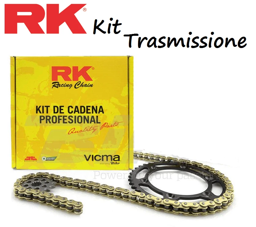 RK Kit Catena 525 Corona 47 Pignone 15 Per Honda XL V Transalp 600 PD06 1989 Foto 1 de 1