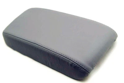 Cubierta de consola reposabrazos de cuero sintético para Honda Civic 06-11 gris 06-11 Foto 1 de 4