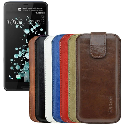 Ultra Slim Portafoglio In Pelle Custodia Protettiva Per HTC U Ultra Cover Case - Immagine 1 di 1