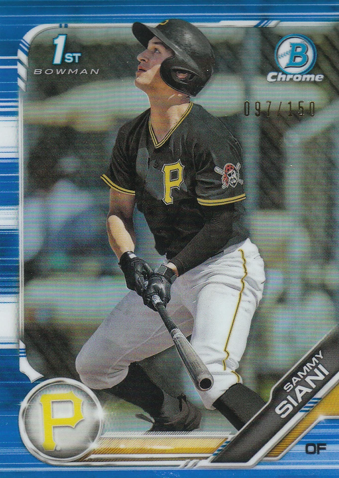 2019 Bowman Chrome Draft Baseball Part 2 Variation and Parallel Refractor Cards - Image 1 of 1