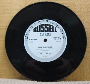 A Straw Hat and a Cane & Soft Shoe Song - Russell 7 inch 33 RPM - Imagen 1 de 2