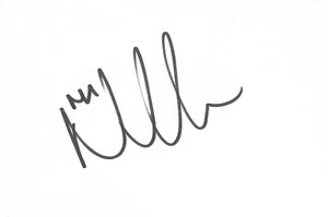 MILLWALL, GILLINGHAM & NOTTINGHAM FOREST: TARJETA BLANCA FIRMADA POR NEIL HARRIS 6x4 + certificado de autenticidad - Imagen 1 de 1