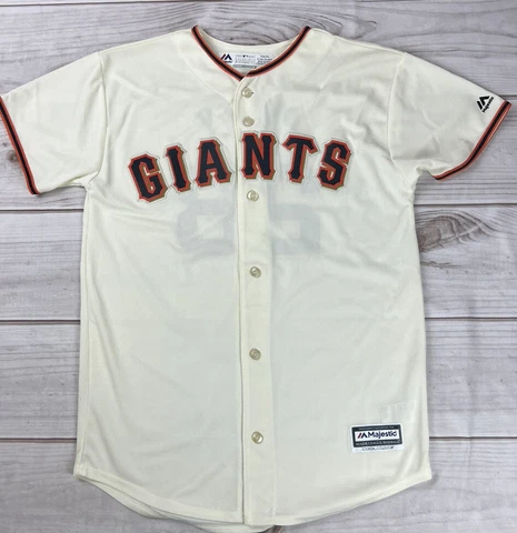San Francisco Giants Majestic MLB Buster Posey #28 Baseball Jersey Youth XL Cover