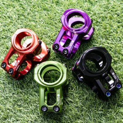 Mountain Bike Stem 31.8mm 35mm Titanium Alloy Screws MTB Bicycle Handlebar Stem - Image 1 of 4