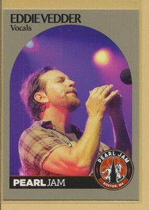2018 PEARL JAM Boston Fenway Park EDDIE VEDDER Card #6