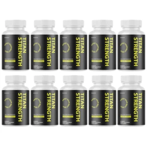 Titan Strength Pills Titan Strength Max Strength Formula - 10 Bottles - Picture 1 of 7