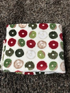 Christmas Frosted Donut Blanket - Picture 1 of 3