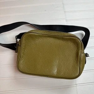 Bolso Leatherology Vintage Verde Pálido 8x6x3" Usado Estado Raspado - Imagen 1 de 12