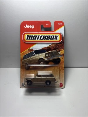 Matchbox 1964 Jeep Wagoneer #02 Brown - Image 1 of 3