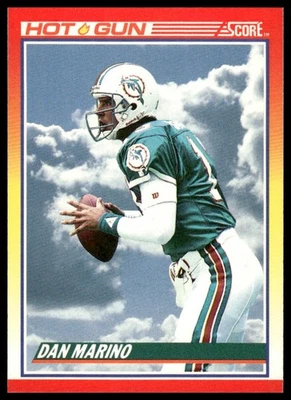Puntuación #320 1990 Dan Marino Miami Dolphins Foto 1 de 2