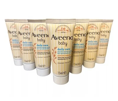 3x Aveeno Baby Daily Care Moisturising Lotion 15ml Travel Size Free Shipping - Image 1 of 4