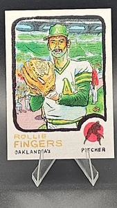 2025 Topps Shoebox Treasures Rollie Fingers Paint Splatter 04/15 1973 Oakland - Bild 1 von 4
