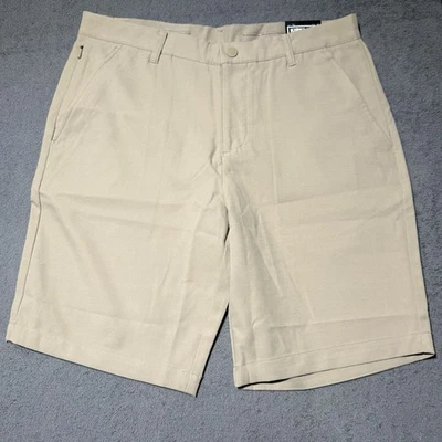 Pantalón Corto Kirkland Signature Hombre Performance 34 Beige Confort Cintura Elástico LEER Foto 1 de 4