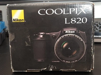 Nikon COOLPIX L820 16.0MP Digital Camera - Image 1 of 4