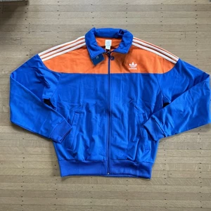 Vintage Adidas New York Knicks/Mets gestreifte Zip Jacke Herren Größe XL Neu mit Etikett NEU - Bild 1 von 8