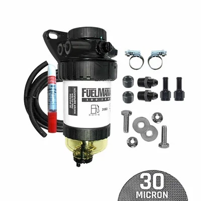 Universal Pre Filter 220HP / 30mic Kit - Fuel Manager Diesel Separator FM704DPK - image 1 of 2