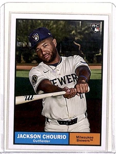 2024 Topps Archives Jackson Chourio RC Milwaukee Brewers #44 - Bild 1 von 2