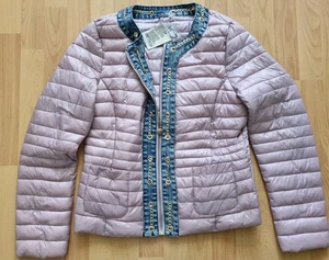 Leichte Übergangsjacke, Steppjacke, rose Gr. 36/38 NEU - Bild 1 von 5