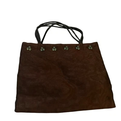 Mini bolso vintage DKNY marrón oscuro Foto 1 de 3