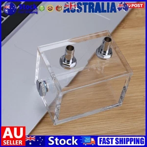 200ml Acrylic Water Tank Cooler G1/4 2 Thread Full Transparent Water Cooler - Afbeelding 1 van 5