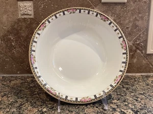 6 RARE Vintage  GHB  CLEVELAND CHINA "BRIDAL" Pattern Dinner Plates - Picture 1 of 4