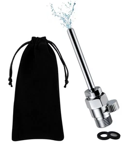 Limpiador de ducha Enema de metal liso boquilla de ducha sistema de limpieza para M... - Imagen 1 de 7