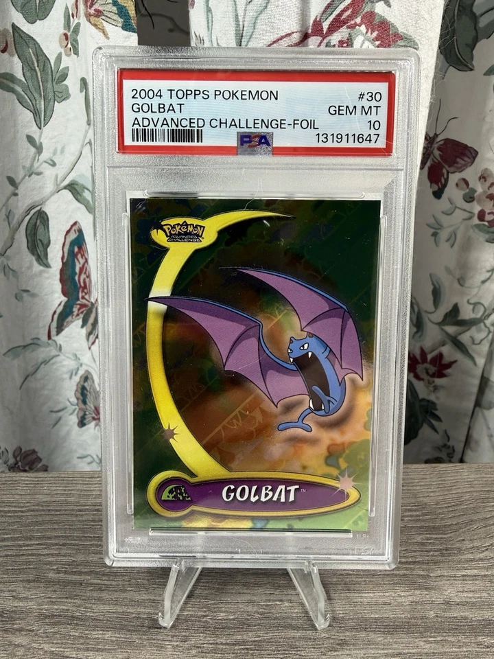 Pokemon 2004 Topps Advance Challenge Foil #30 Golbat PSA 10 - Image 1 of 2