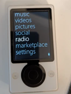 Microsoft Zune Weiß 30GB Top+ Zustand Getestet Alles Funktioniert - Bild 1 von 7