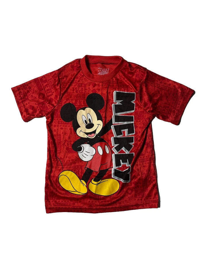 Preowned- Mickey Mouse S/S Performance T-Shirt Boys (Size 6) - Image 1 of 4
